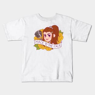 Overwatch Brigitte Mace to the Face Kids T-Shirt